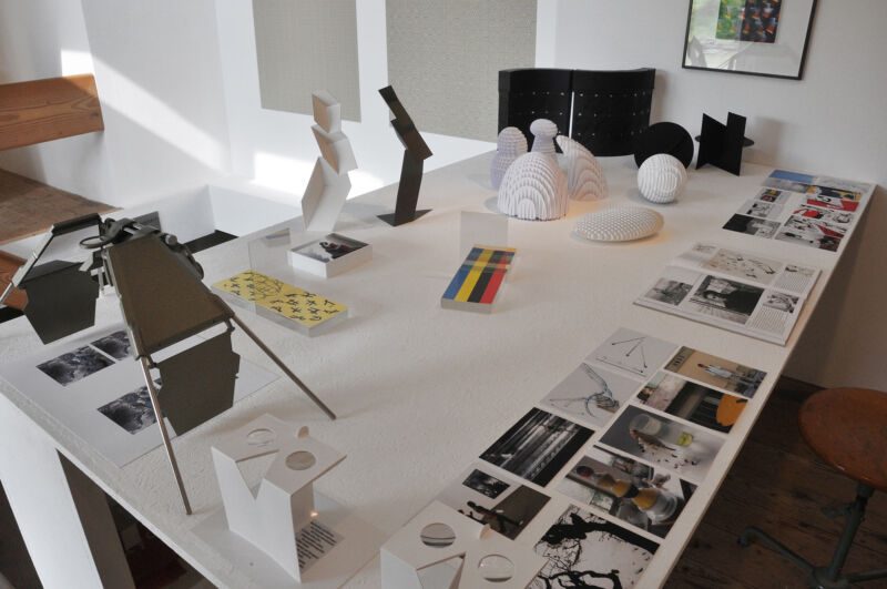 Ausstellungsansicht: Les jeux ne sont pas faits, Oxyd Kunsträume, 1. – 29. September 2013, Hans Knuchel