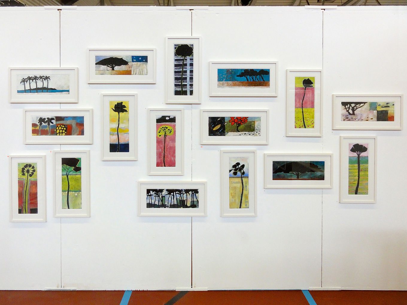 Ausstellungsansicht: Die Unjurierte 2013, Eulachhallen Winterthur, 14. – 23. Juni 2013, Koje 200