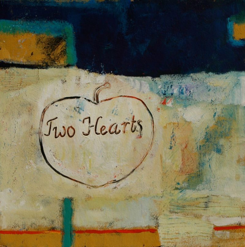 Fundsachen, 2008, Tempera auf Papier, 24,5 x 24,5 cm, Werk aus der Serie «Strandgut I»