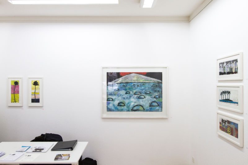 Ausstellungsansicht: Kunstverein Frauenfeld, Bernerhaus, 11. November – 10. Dezember 2017, Raum 2, Hawaii